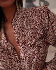 Blouse Tracy bordeaux
