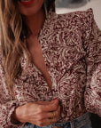 Blouse Tracy bordeaux