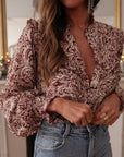 Blouse Tracy bordeaux