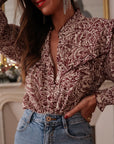 Blouse Tracy bordeaux