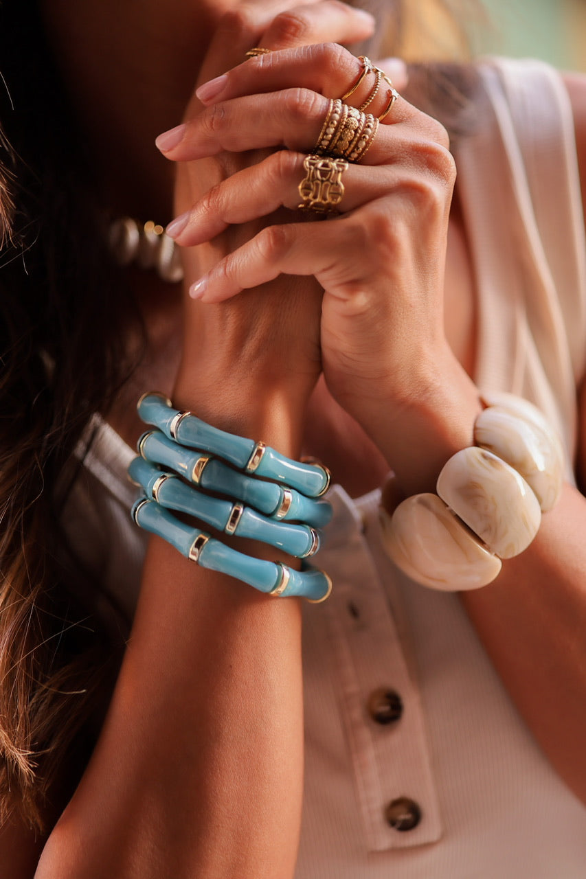 Bracelet Deva bleu