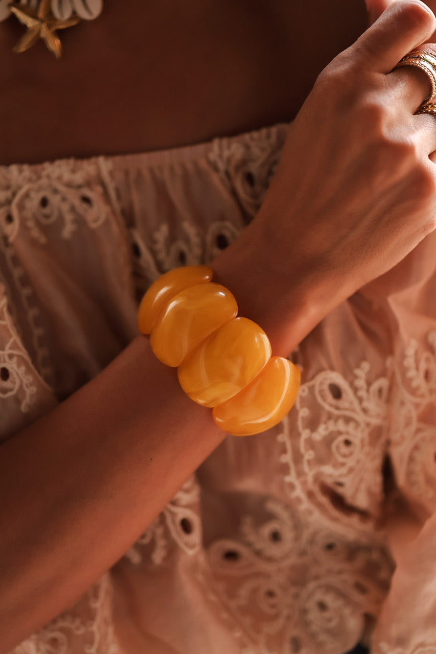 Bracelet Séville jaune