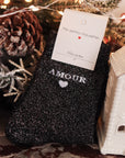 Chaussettes Amour noire