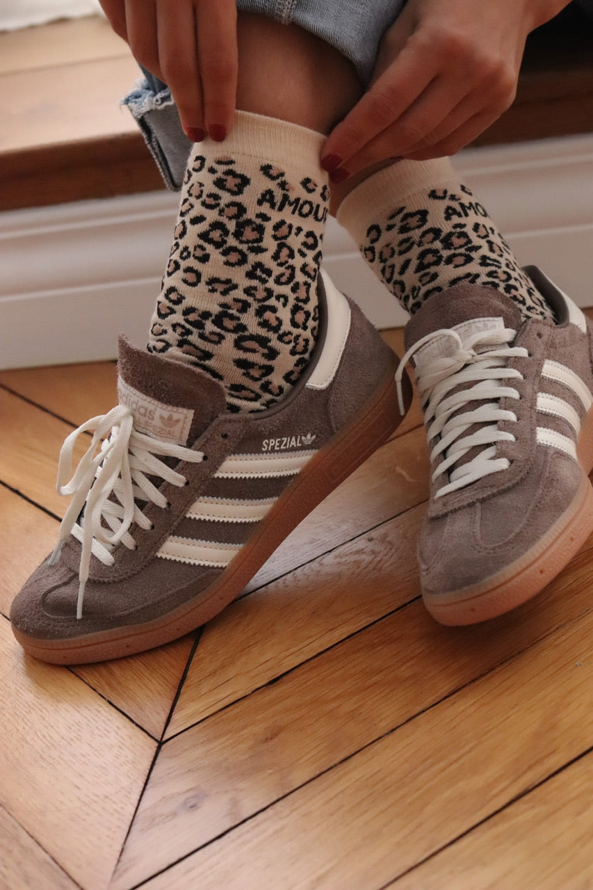 Chaussettes léopard