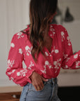 Blouse Ava framboise