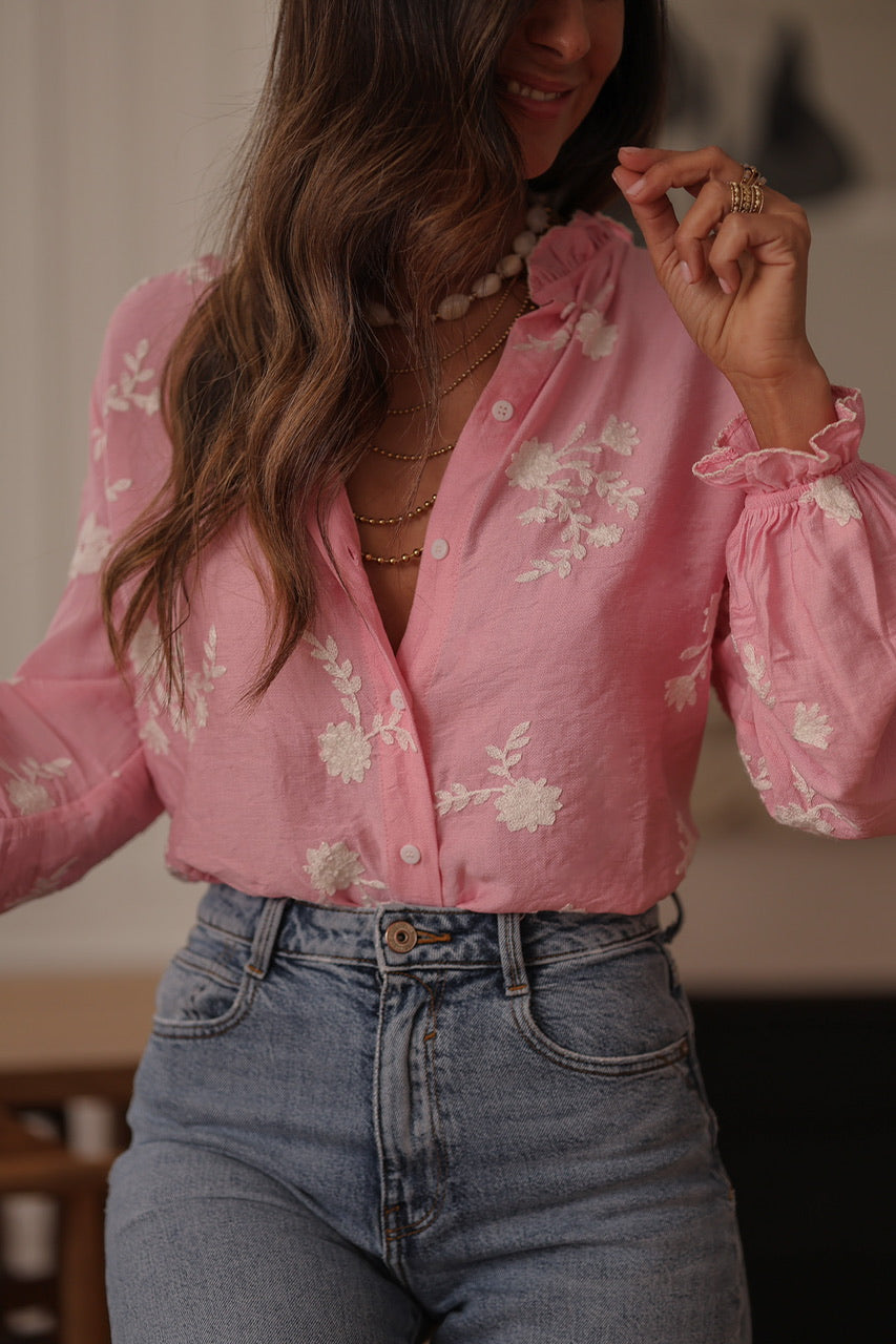 Blouse Ava rose
