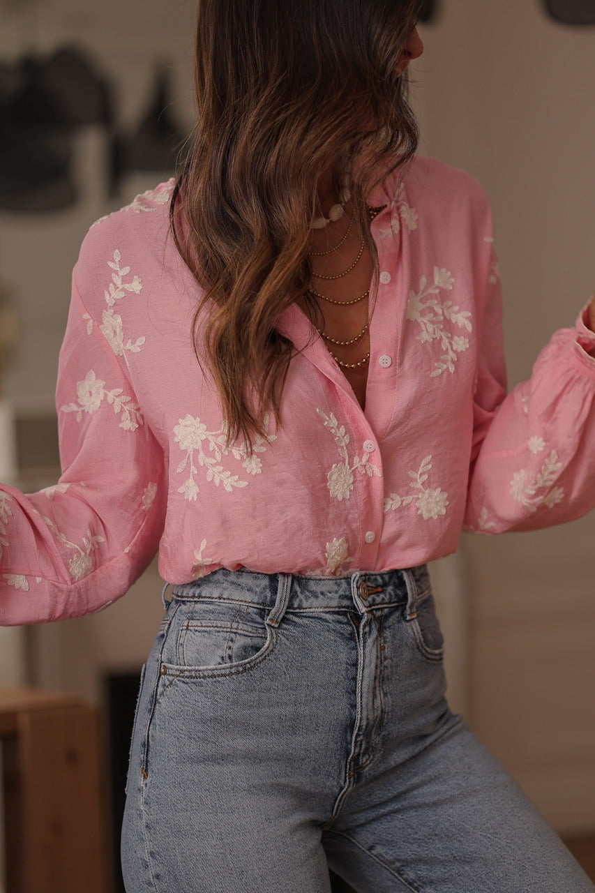 Blouse Ava rose