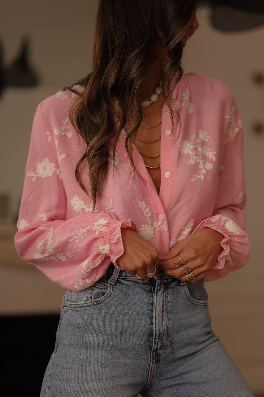 Blouse Ava rose
