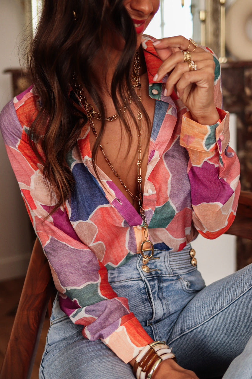 Chemise Fabia rose