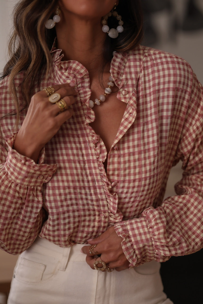 Chemise Gloria rose