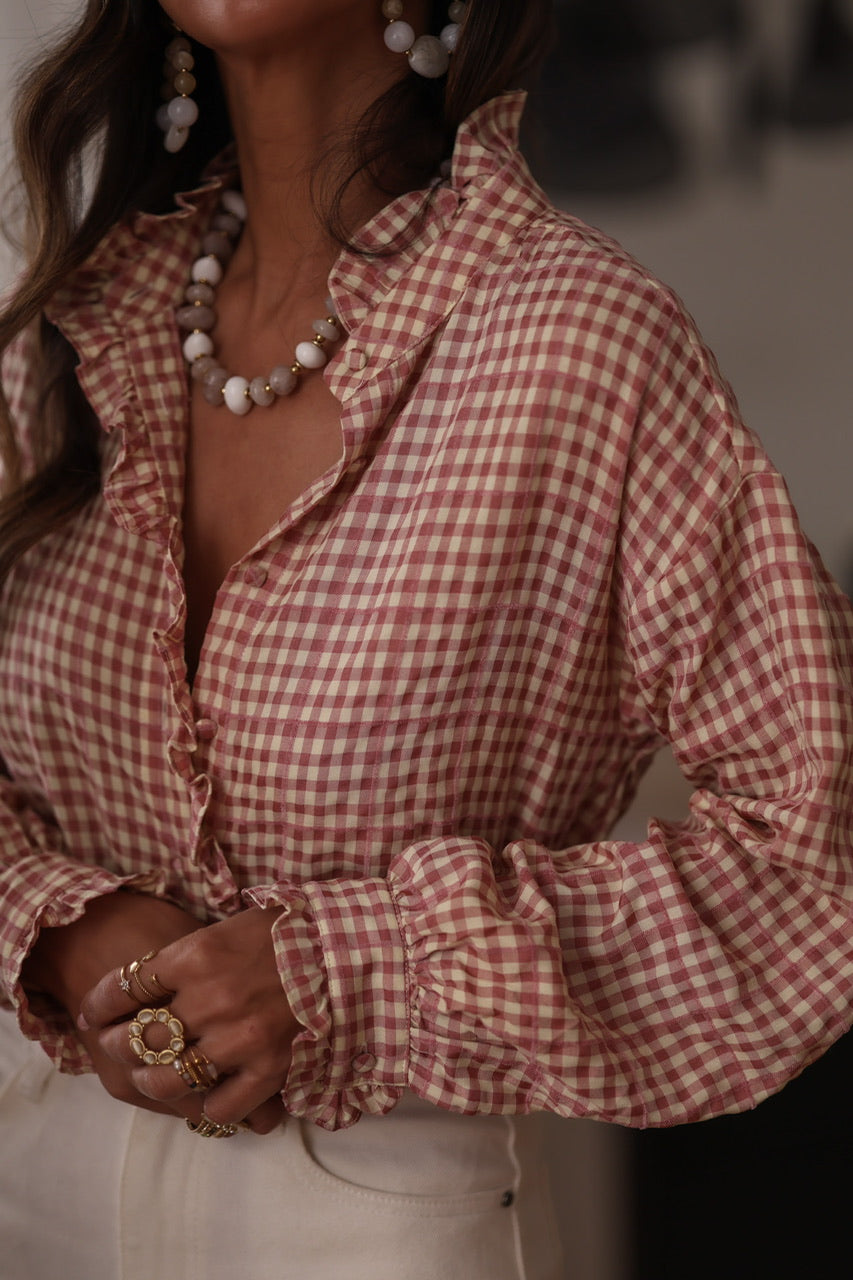 Chemise Gloria rose