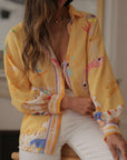 Chemise Idalie jaune