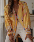Chemise Idalie jaune