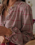 Chemise Jayne à carreaux