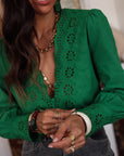 Blouse Tara verte