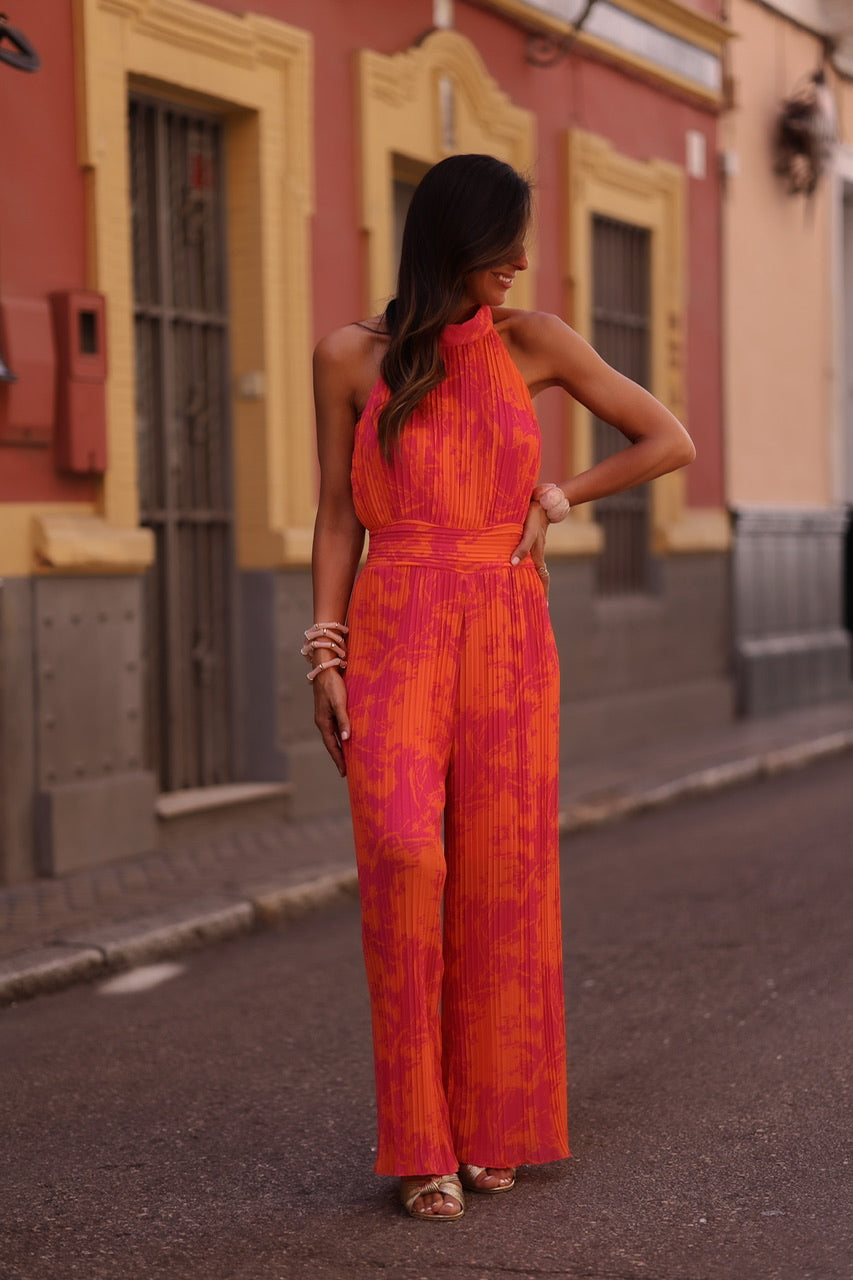 Combi-pantalon Maribel Orange