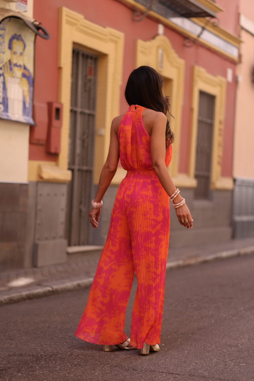 Combi-pantalon Maribel Orange