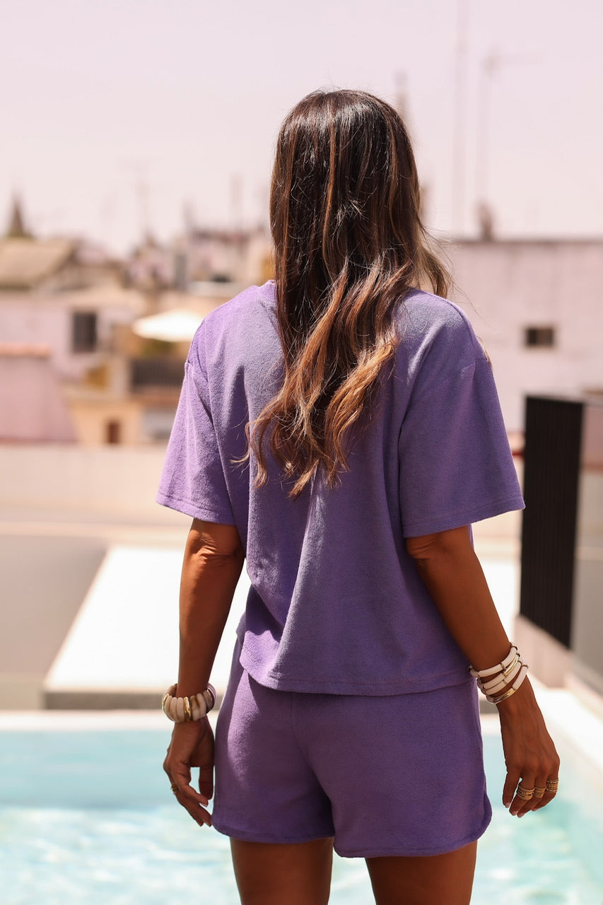 Ensemble Côme violet