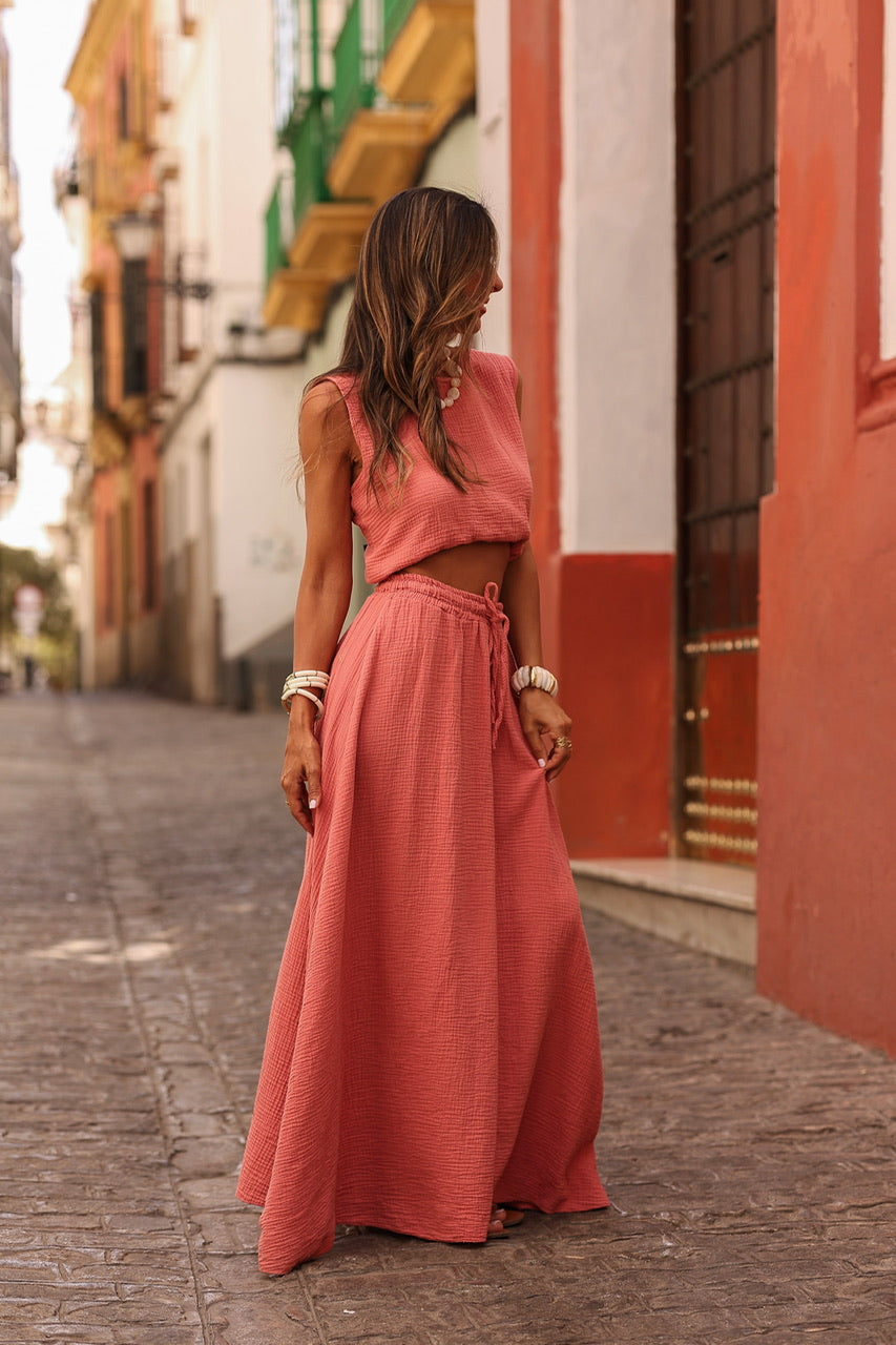 Ensemble Esmée terracotta