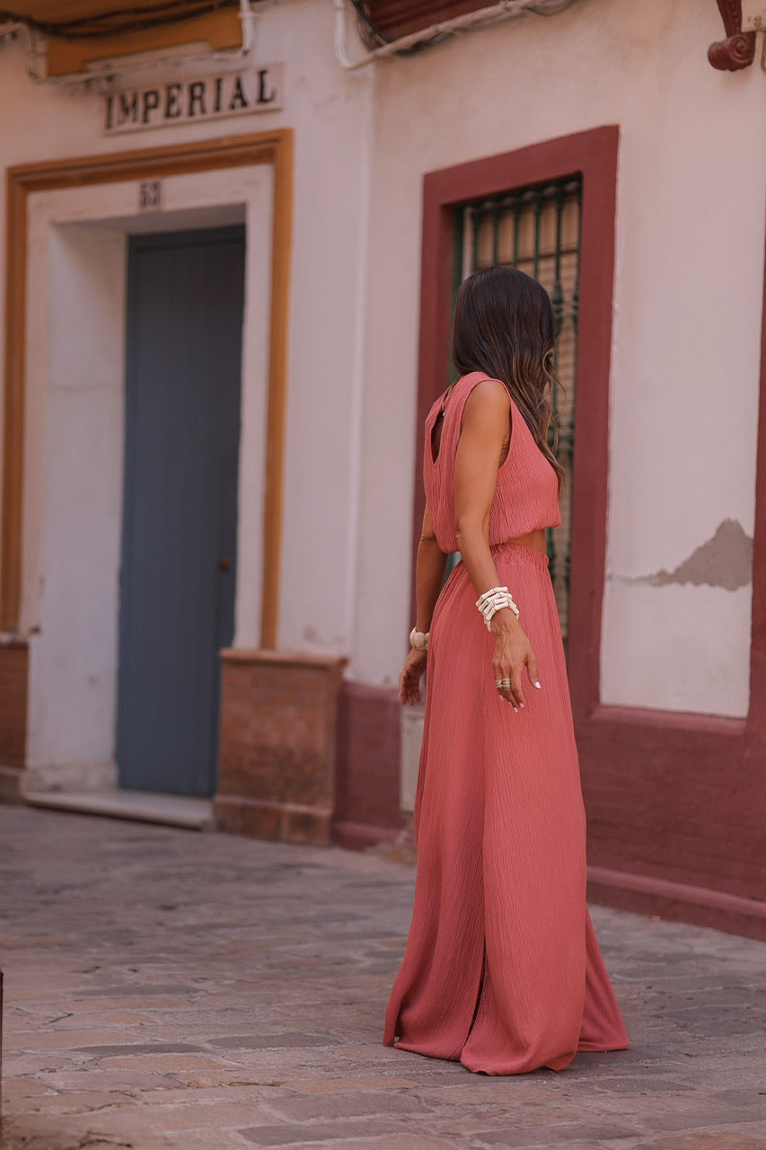 Ensemble Savy terracotta