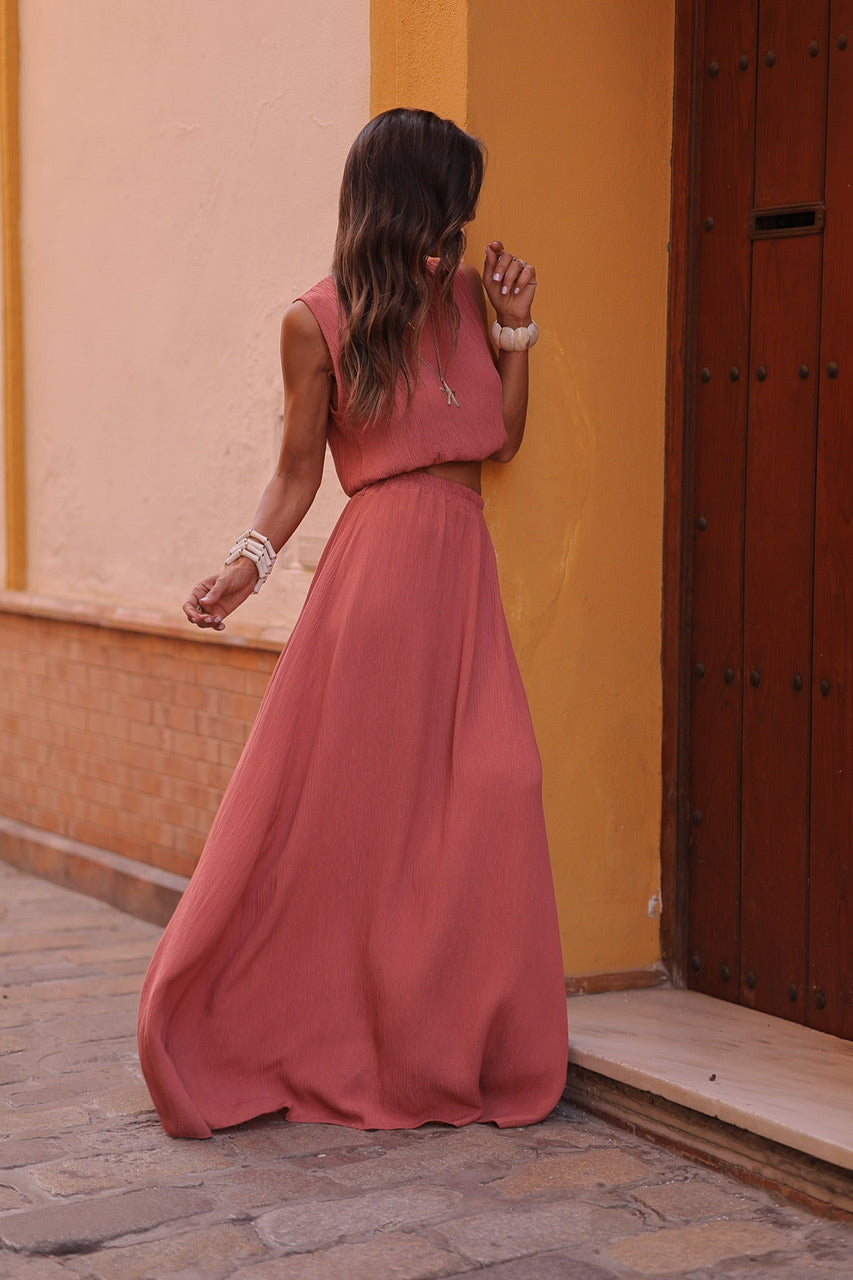 Ensemble Savy terracotta
