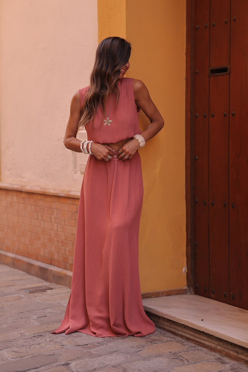 Ensemble Savy terracotta