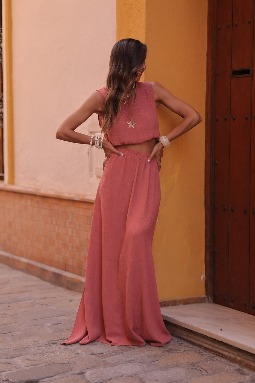 Ensemble Savy terracotta