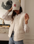 Gilet Albane écru