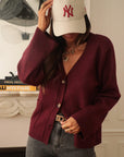 Gilet Livio bordeaux