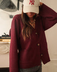 Gilet Livio bordeaux