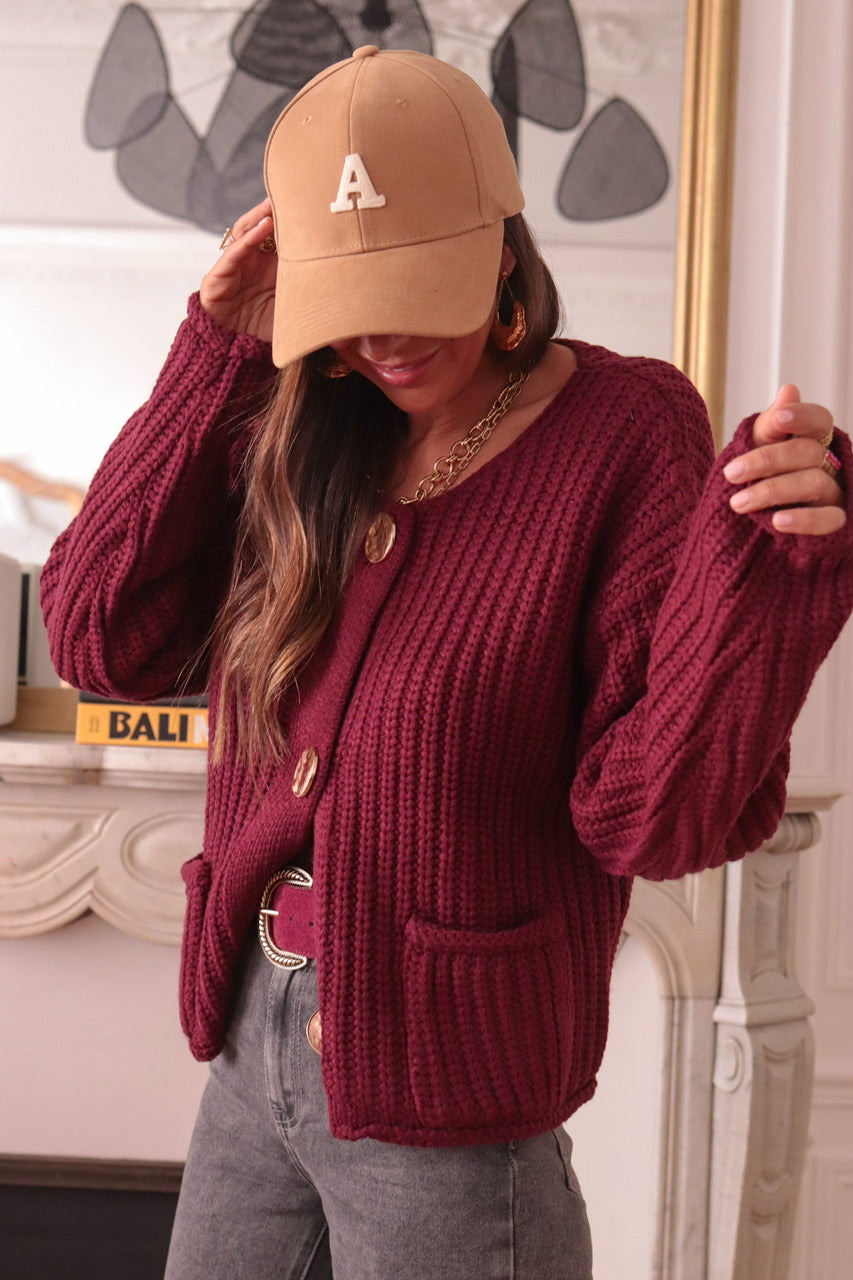 Casquette camel