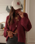 Gilet Meredith Bordeaux