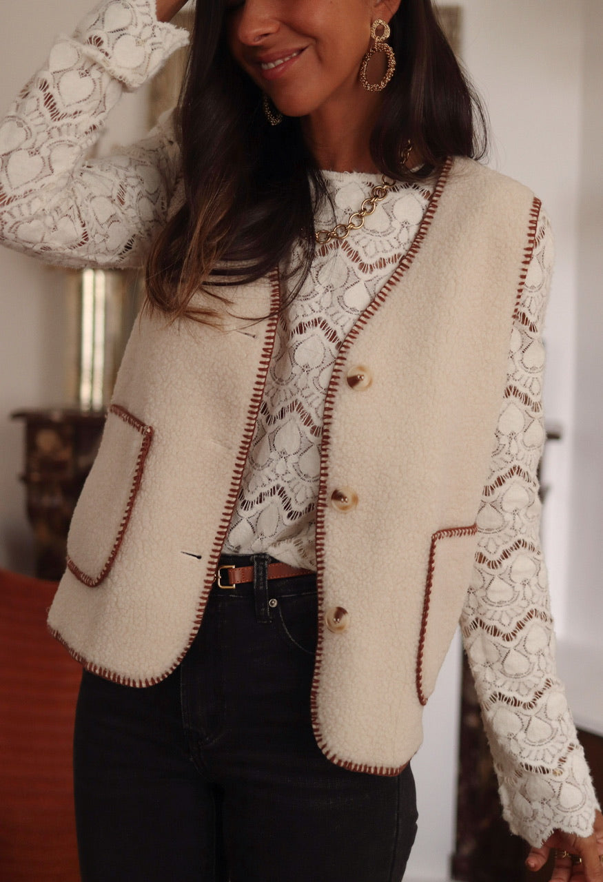 Veste sans manches Léa