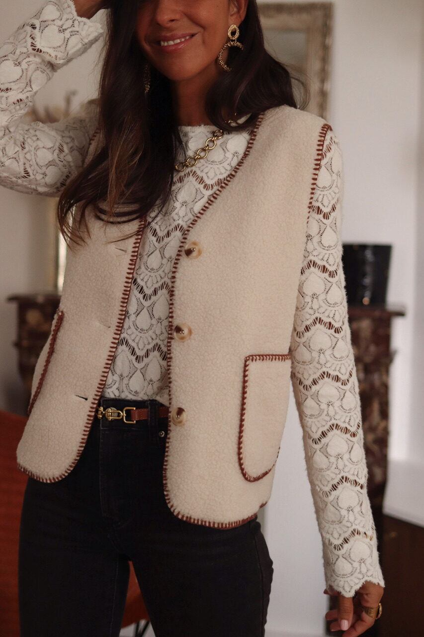 Veste sans manches Léa