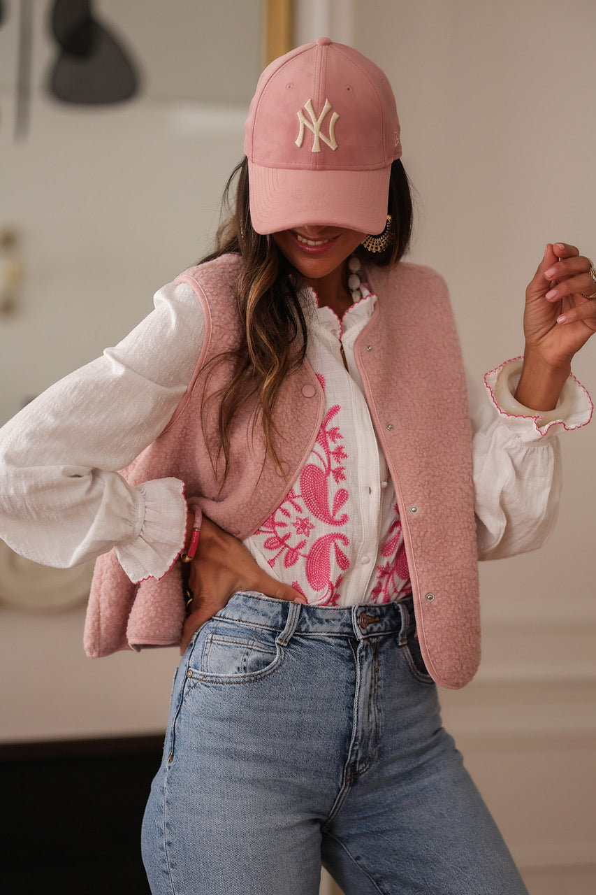 Gilet Nate rose