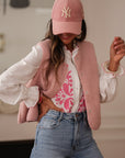 Gilet Nate rose