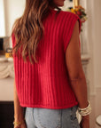 Gilet Wendy rouge