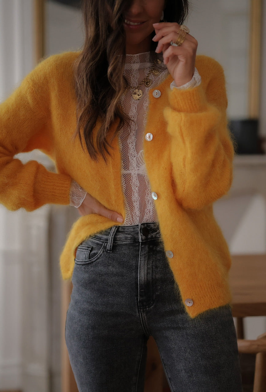 Gilet Will moutarde
