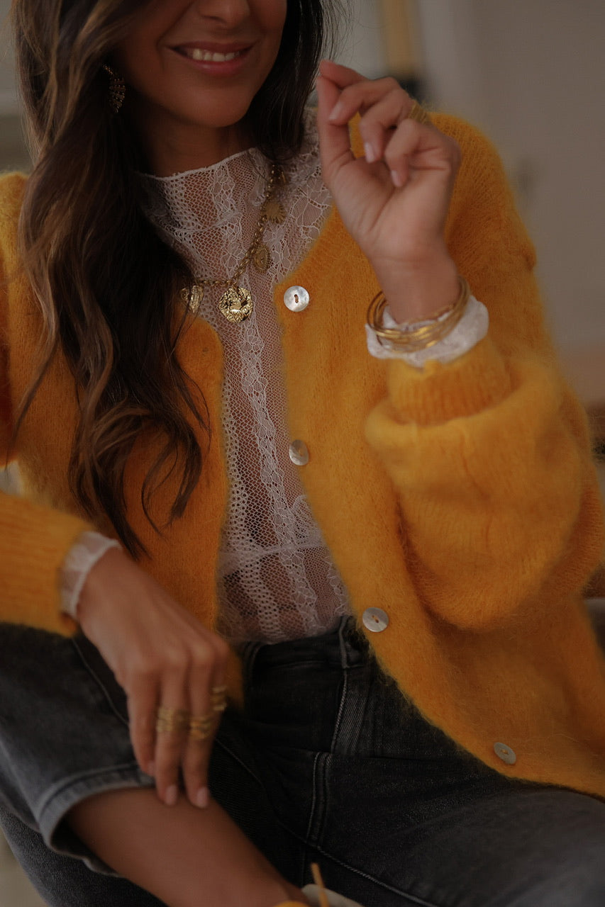 Gilet Will moutarde
