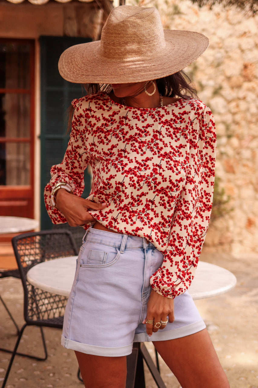 Blouse Freya fleurs