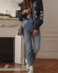 Jean Iris bleu