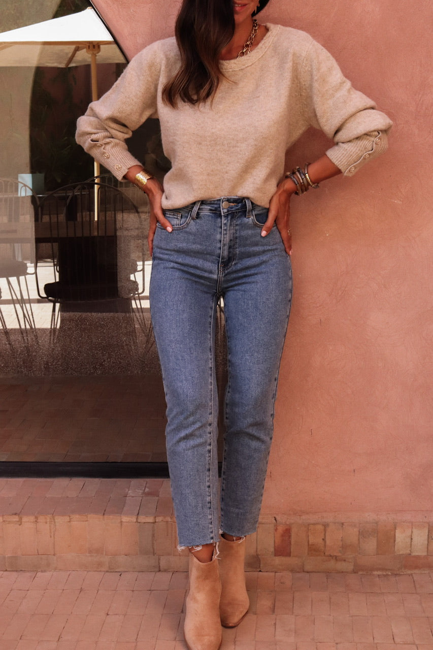 Jean Lois bleu medium
