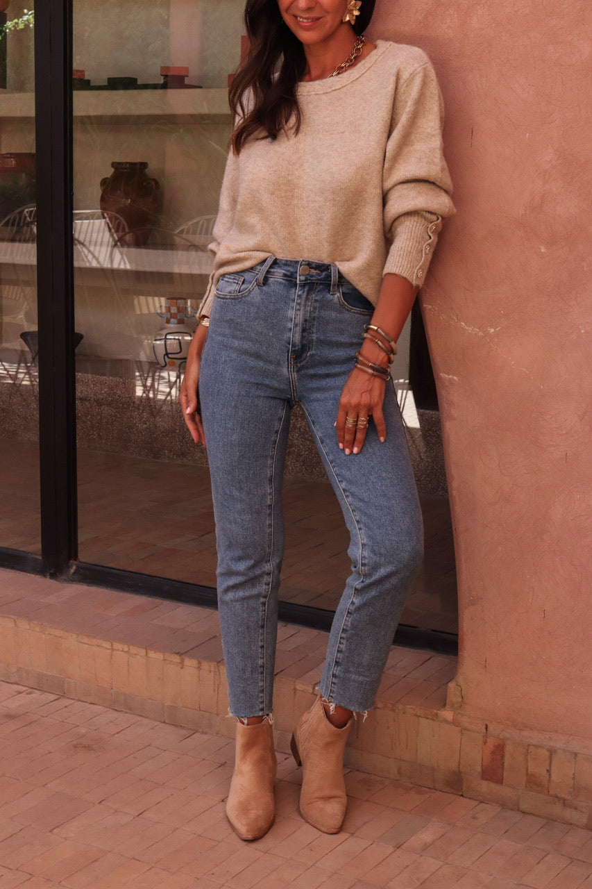 Jean Lois bleu medium