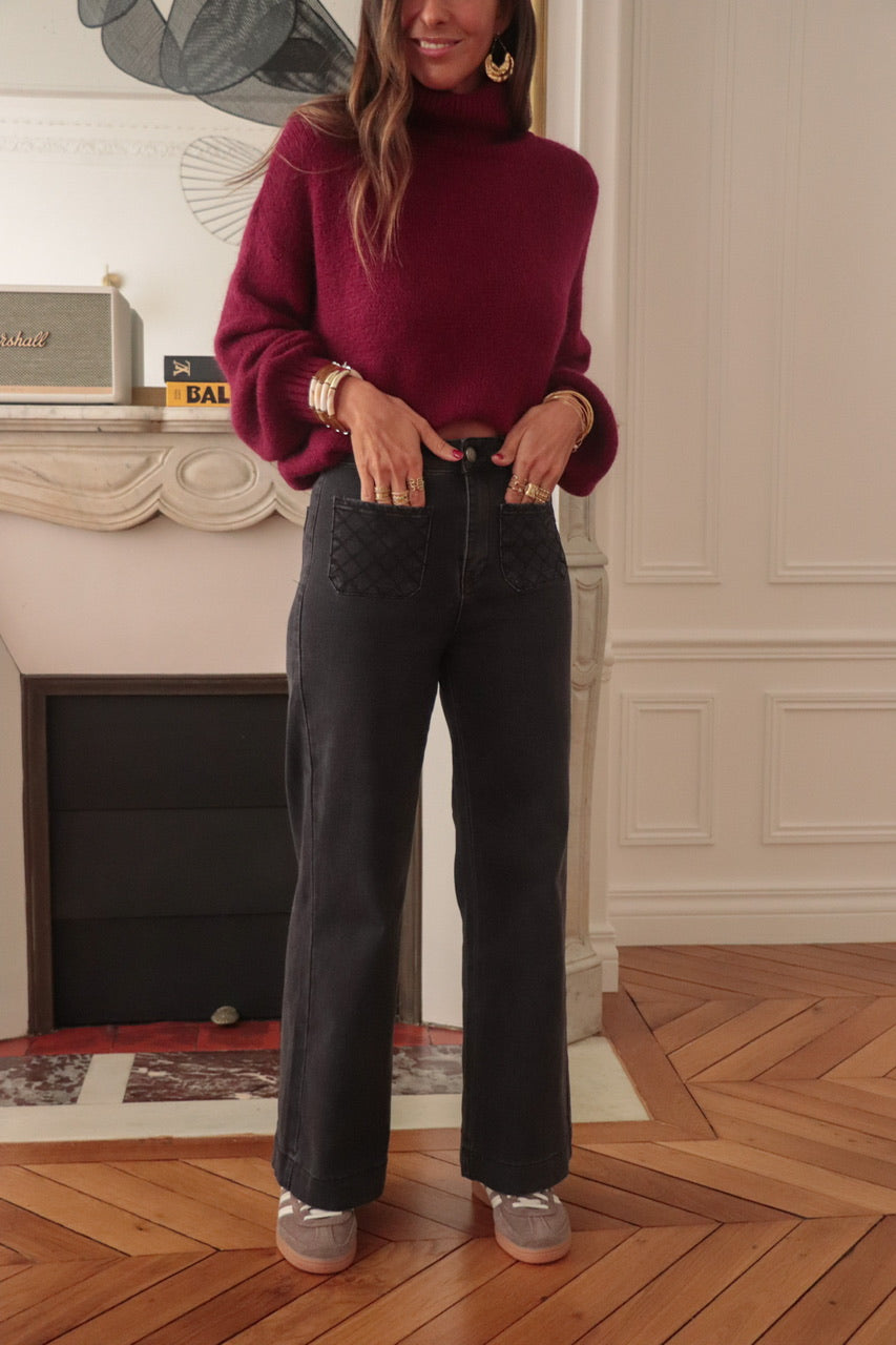 Jean Louise gris foncé