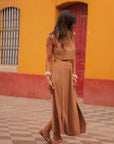 Jupe Duna camel
