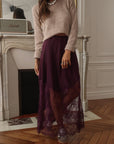 Jupe Jamie prune