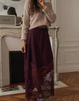 Jupe Jamie prune