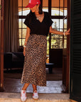 Jupe Mahona léopard