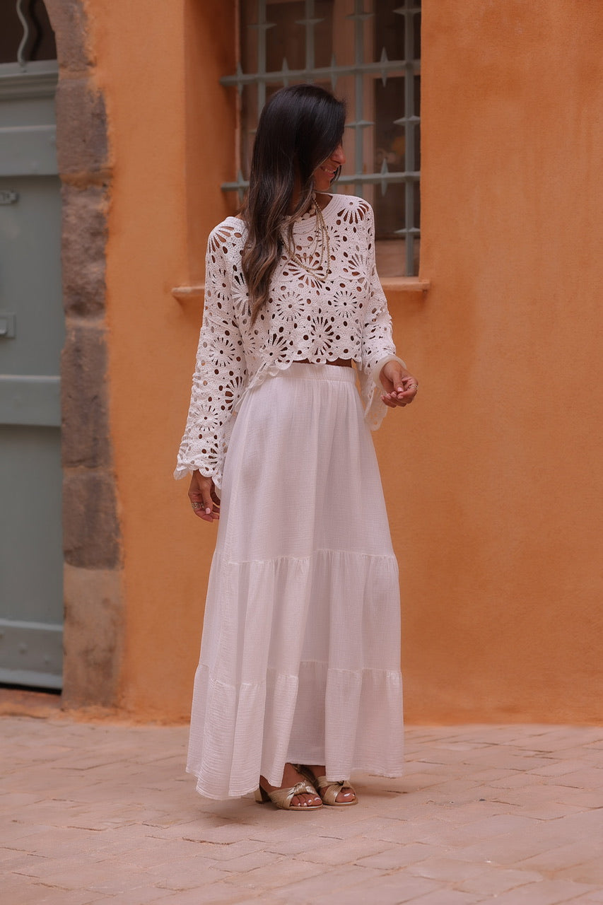 Jupe Ysia blanche