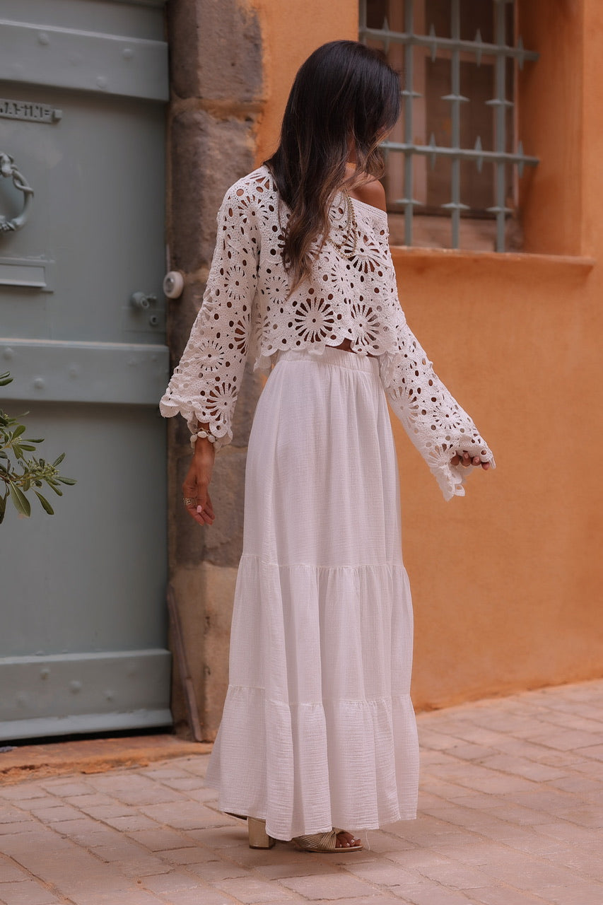 Jupe Ysia blanche